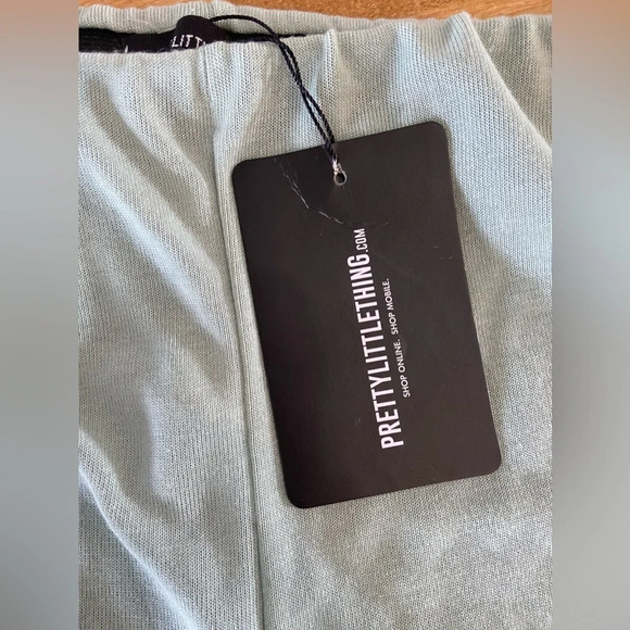 NWT Pretty Little Things Biker Shorts Green US Size 8 - Picture 6 of 10